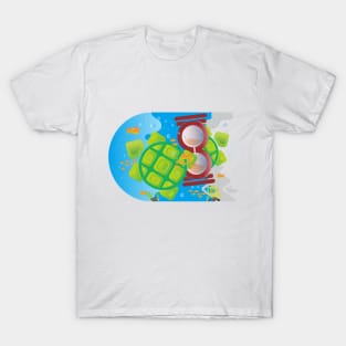 Sea and Marine Illustration T-Shirt